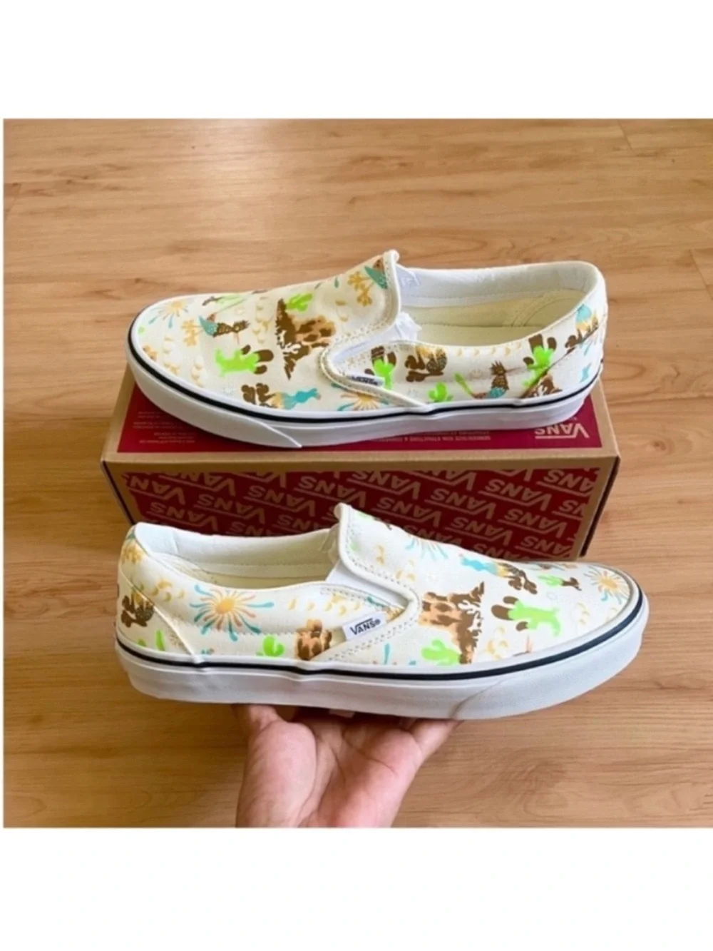 Vans Classic Slip-On Get Outdoor Marshmallow Mens 12.0 US
